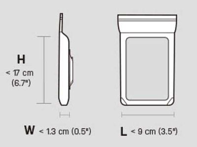Превью  Велочехол для телефона TOPEAK Smartphone DryBag (водонепронициаемый, 6")