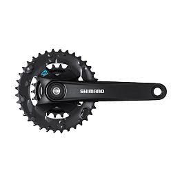 Превью Система SHIMANO Altus FC-M315-2 2/8 sp Квадрат 36/22