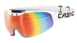 Превью Визор лыжный CASCO Spirit Carbonic White/Rainbow (07.4924)