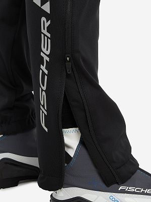 Превью Женские лыжные брюки Брюки лыжные FISCHER Softshell Light W Чёрный