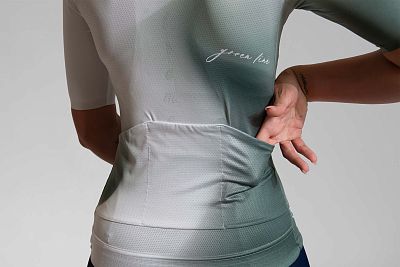 Превью  Велоджерси с коротким рукавом BIEMME Nature Lady 2.0 Bianco/Salvia