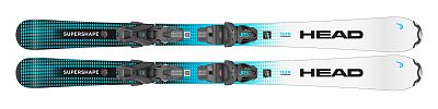 Превью Детские горные лыжи Горные лыжи HEAD Supershape Team Easy JRS + JRS 4.5 GW (31450401)