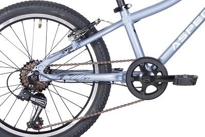 Превью Детский велосипед 20 дюймов Велосипед ASPECT Champion Серый (2025)