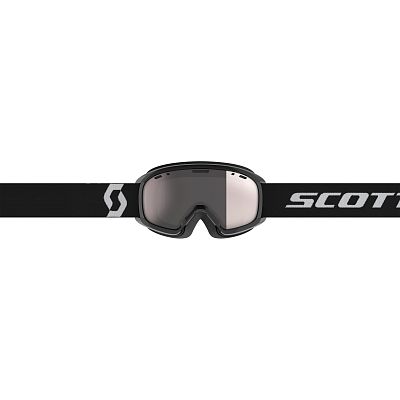 Превью Горнолыжная маска уменьшенного размера Маска горнолыжная SCOTT Junior Witty Miniral Black/White/Enhancer Silver Chrome (271826-7641313)
