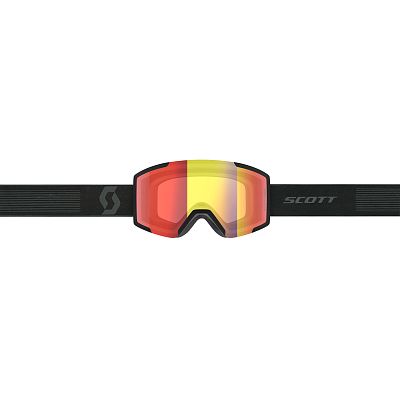 Превью  Маска горнолыжная SCOTT Shield LS Mineral Black/Red Chrome (277836-7413341)
