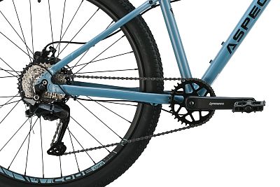 Превью Женский велосипед Велосипед ASPECT Alma Elite 27.5 Серо-Голубой (2025)