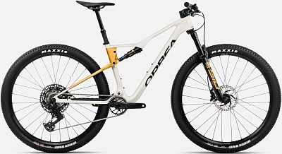 Превью Горный велосипед Велосипед ORBEA Oiz M21 Ivory White/Bumblebee Yellow (2026)