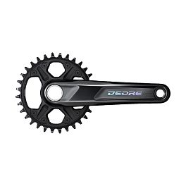 Превью Система SHIMANO Deore FC-M6100-1 1/12 sp Интегр., без каретки CL 52мм