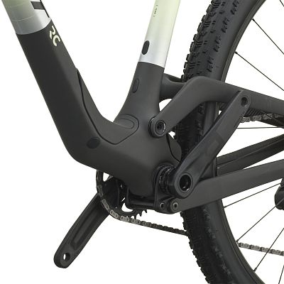 Превью Двухподвесный велосипед Велосипед SCOTT Spark RC Team (2027) Cream Green/Carbon Black