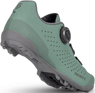 Превью  Велотуфли SCOTT Gravel Pro Women Green/Grey