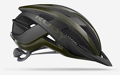 Превью  Шлем велосипедный RUDY PROJECT Venger Cross Metal Green Shiny/Black Matte