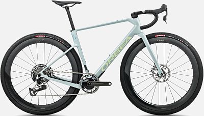 Превью Гравийный велосипед Велосипед ORBEA Terra Race M11eLTD 1X (2026) Frozen Concrete