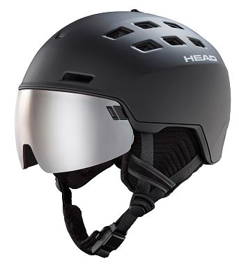 Превью  Шлем горнолыжный HEAD Radar Black (323423)