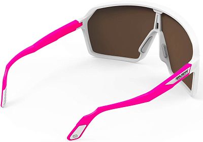 Превью  Велоочки RUDY PROJECT Spinshield White/Pink Fluo Matt, Линзы: Multilaser Red (SP723858-0004)