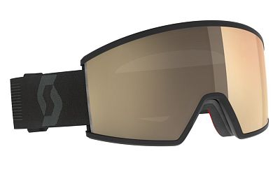 Превью Фотохромная горнолыжная маска Маска горнолыжная SCOTT Ambit LS Mineral Black/Bronze Chrome (420969-7413245)
