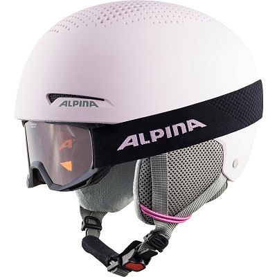 Превью  Шлем горнолыжный ALPINA Zupo+Piney Set Light Rose Matt (A9239-60)