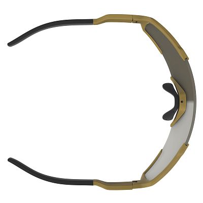 Превью Велоочки Велоочки SCOTT Shield Compact Gold, Линзы: Bronze Chrome (289235-0013014)