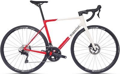 Превью Шоссейный велосипед Велосипед SUPERIOR RR 9.4 (2025) Gloss Red/White