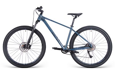 Превью Горный велосипед 29" Велосипед ASPECT Nickel Pro 29 Серо-Синий (2025)