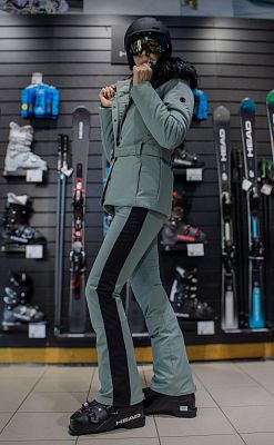 Превью Женская горнолыжная куртка Куртка горнолыжная POIVRE BLANC W24-0801-WO Lichen Green