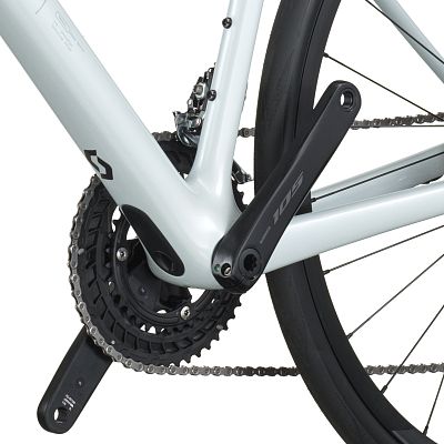 Превью Шоссейный велосипед Велосипед SCOTT Addict 50 (2026) Cumulus White