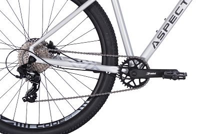 Превью Горный велосипед 29" Велосипед ASPECT Nickel 29 Серый (2025)