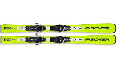 Превью Детские горные лыжи Горные лыжи FISCHER RC4 Race JR + FS4 GW CA JRS (P19425)