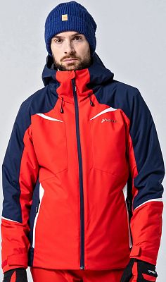Превью Горнолыжная куртка со скидкой Куртка горнолыжная PHENIX Triangle Motif Red