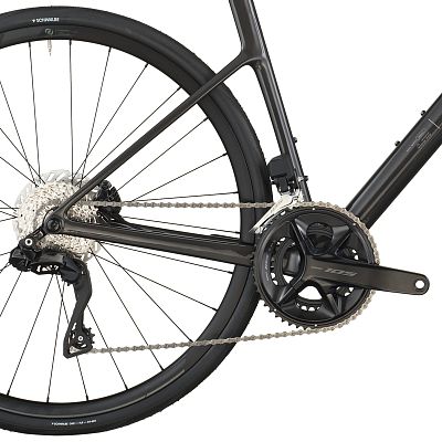 Превью Карбоновый шоссейный велосипед Велосипед SCOTT Addict 40 (2026) Carbon Black
