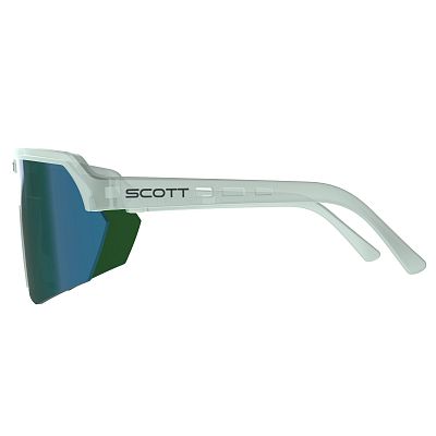 Превью Велоочки Велоочки SCOTT Sport Shield Mineral Blue, Линзы: Green Crome (281188-7240121)