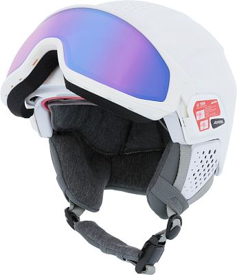 Превью  Шлем горнолыжный ALPINA Alto Qv White Matt/Ice Blue (A9237-11)