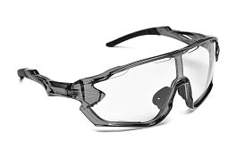 Превью Очки лыжные KV+ Delta Black Transparent, Линзы: Photocromic (SG12.9)