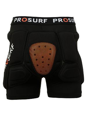 Превью  Защитные шорты PROSURF Protection Short Black (PS05)