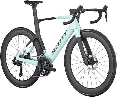 Превью Гоночный шоссейный велосипед Велосипед SCOTT Foil RC 20 (2026) Gelato Blue/Carbon Black