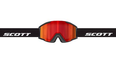 Превью  Маска горнолыжная SCOTT Shield Pro Junior Black/Red Chrome (426278-0001376)