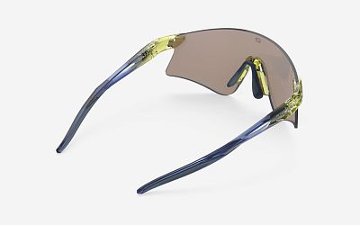 Превью  Велоочки RUDY PROJECT Astral Crystal Blue Avio/Apple Green, Линзы: Multilaser Yellow (SP880530-0000)