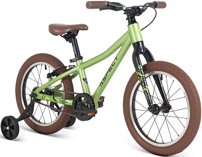 Превью Детский дорожный велосипед Велосипед ASPECT Smile 16 Зелёный (2025)