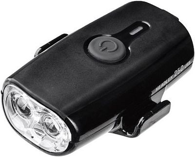 Превью  Велофонарь передний TOPEAK HeadLux 250 USB, (2 белых диода) (TMS088B)