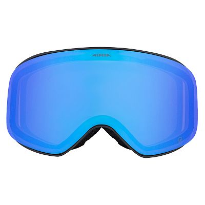 Превью  Маска горнолыжная ALPINA Slope Q Black/Blue Matt/Blue (A7296832)