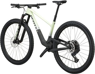 Превью Двухподвесный велосипед Велосипед SCOTT Spark RC Team (2027) Cream Green/Carbon Black