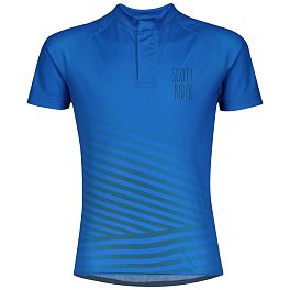 Превью Велоджерси с коротким рукавом SCOTT RC Team Junior Skydive Blue/Nightfall Blue