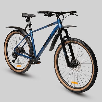 Превью Крыло 27.5" Крыло велосипедное переднее CLUXX Scape 26"-29" Black/Grey