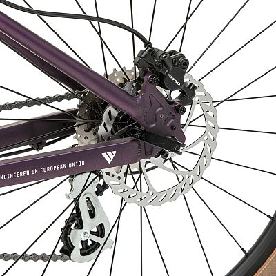 Превью Детский горный велосипед Велосипед WELT Brave 2.0 24 HD Deep Purple (2025)