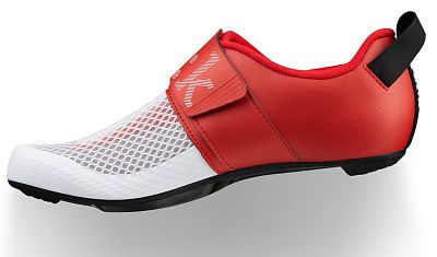 Превью  Велоботинки для триатлона FIZIK Transiro Hydra White/Metallic Red