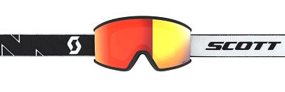 Превью Горнолыжная маска SCOTT Ambit Compact LS Black White/Red Chrome (419718-1007341)