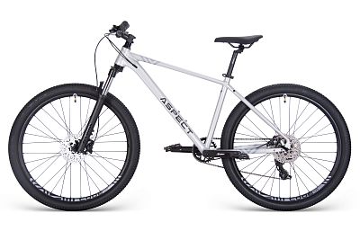 Превью Горный велосипед 27.5" Велосипед ASPECT Nickel 27.5 Серый (2025)