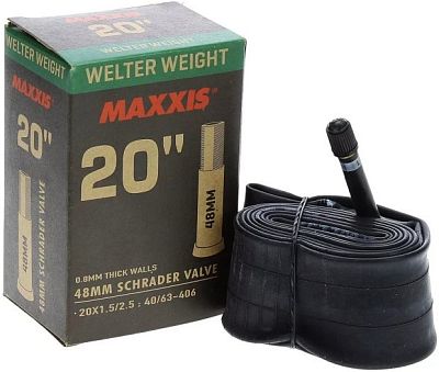 Превью  Камера велосипедная MAXXIS Welter Weight 20"x1.5"-2.5" Авто 48 мм