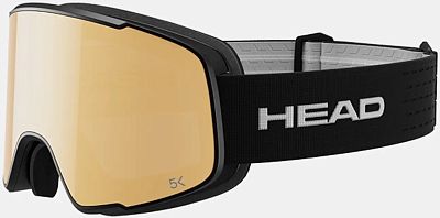 Превью  Маска горнолыжная HEAD Horizon 2.0 5K + Spare Lens Black/Gold (391265)