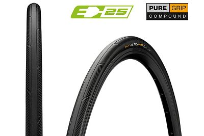 Превью  Велопокрышка CONTINENTAL Ultra Sport III 28"x28С Кевлар 180 TPI (0150466) Чёрный
