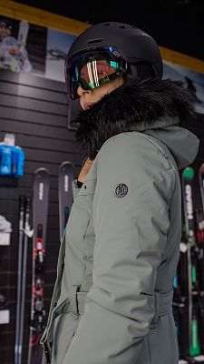 Превью Женская горнолыжная куртка Куртка горнолыжная POIVRE BLANC W24-0801-WO Lichen Green